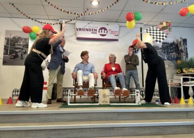 Muziekfietsen brengen plezier en beweging bij Libertas Leiden